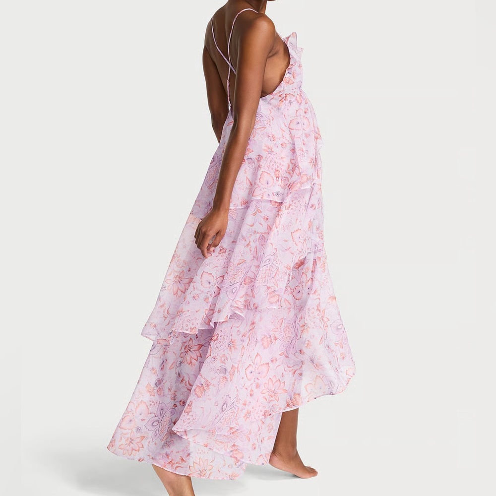 Victoria’s Secret Chiffon Maxi Dress - Picture 3 of 8